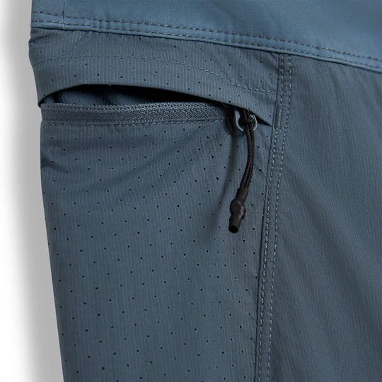 Color:Storm-Florence Airtex 2-in-1 Boardshort