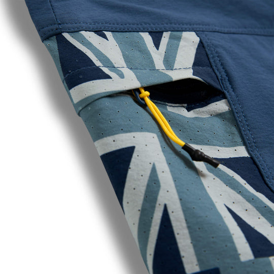 Color:Dark Blue-Florence Cordura® Airtex Pro Hawaii Boardshort
