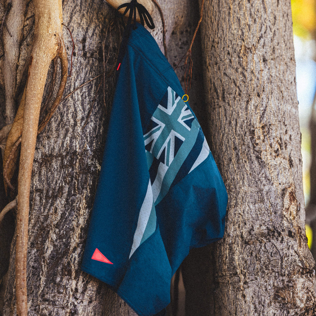 Color:Dark Blue-Florence Cordura® Airtex Pro Hawaii Boardshort