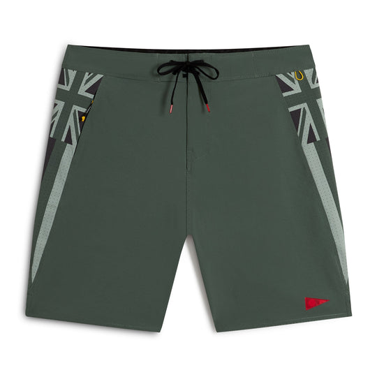Color:Dark Sage-Florence Cordura® Airtex Pro Hawaii Boardshort