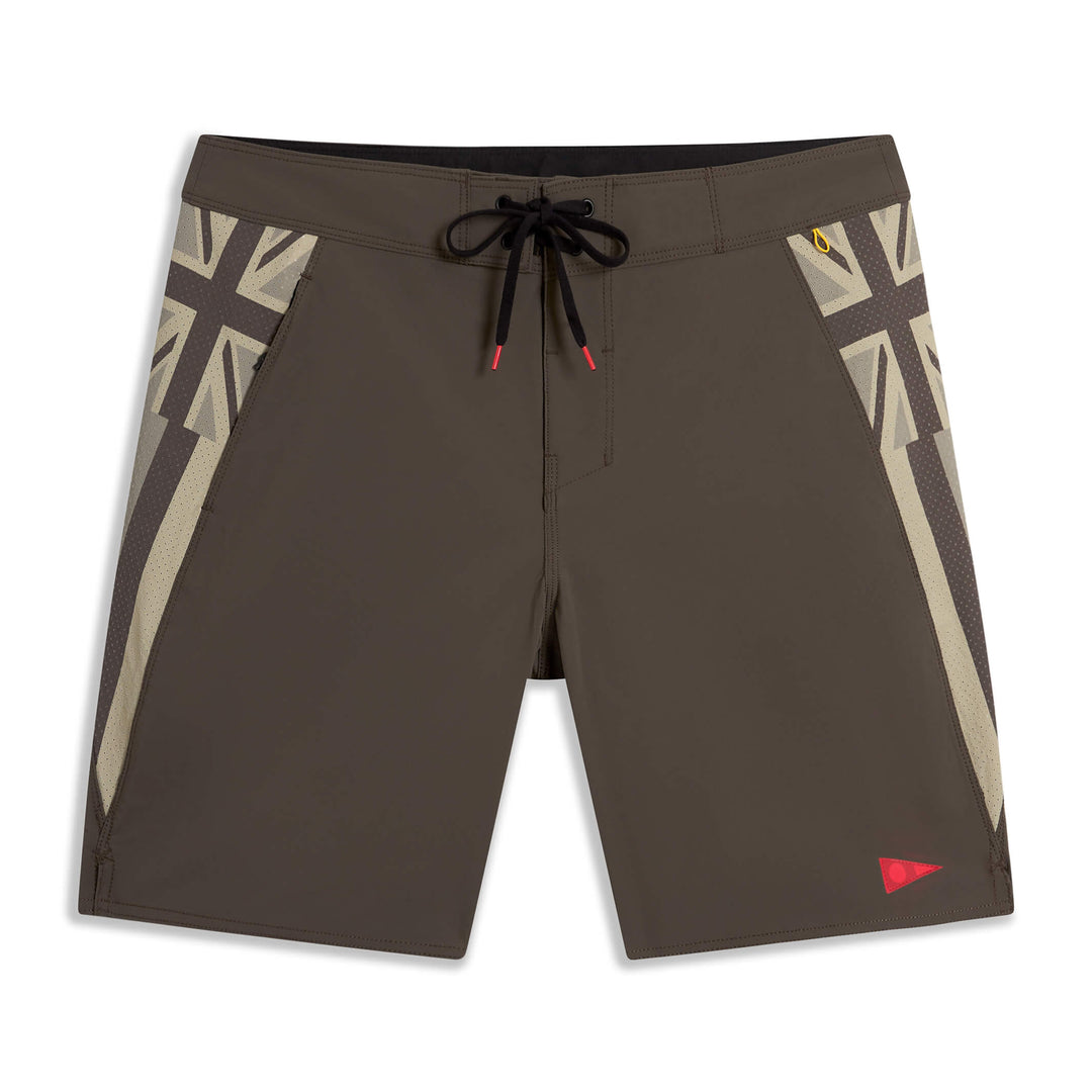 Color:Mountain-Florence Cordura® Airtex Pro Hawaii Boardshort