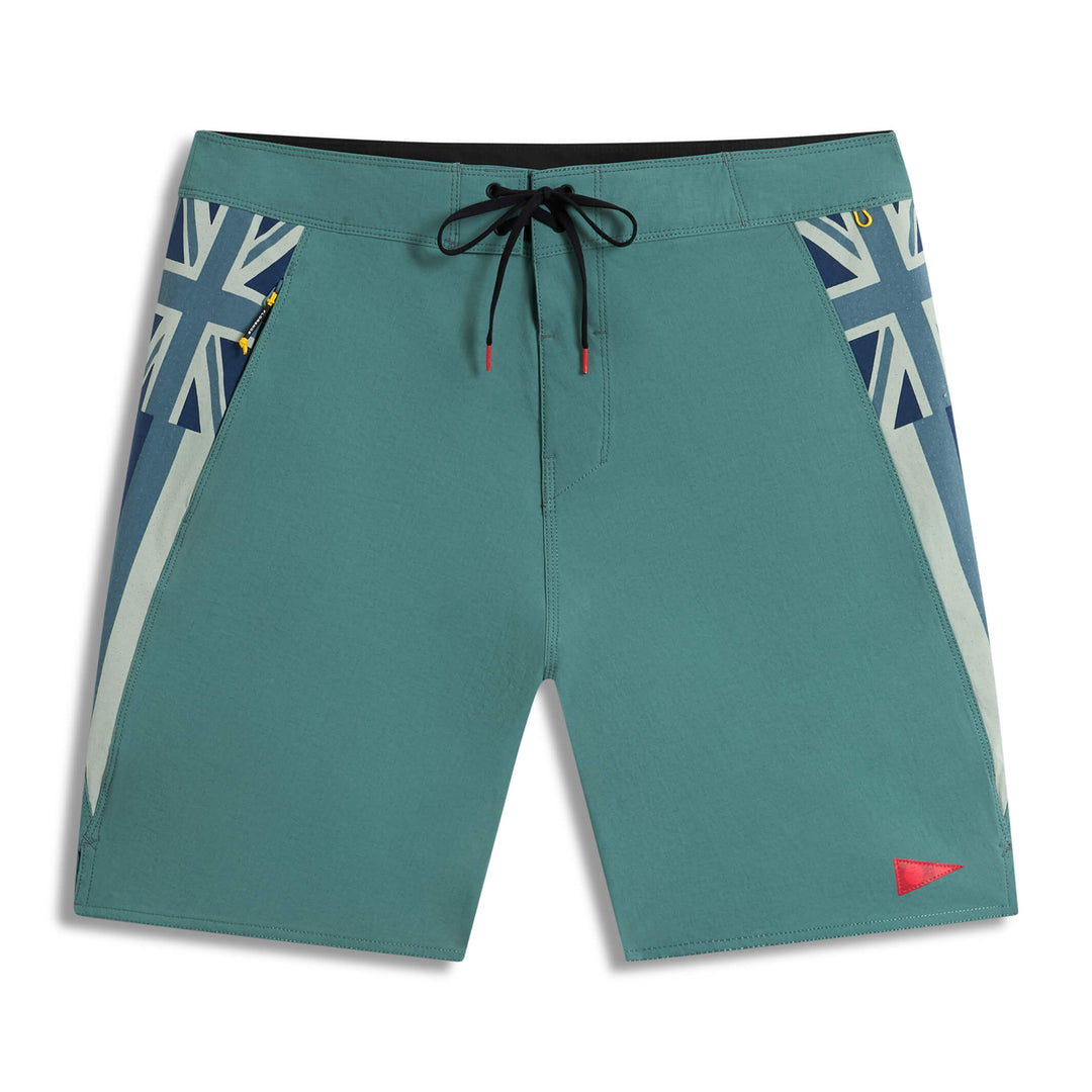 Color:Sea Blue-Florence Cordura® Airtex Pro Hawaii Boardshort
