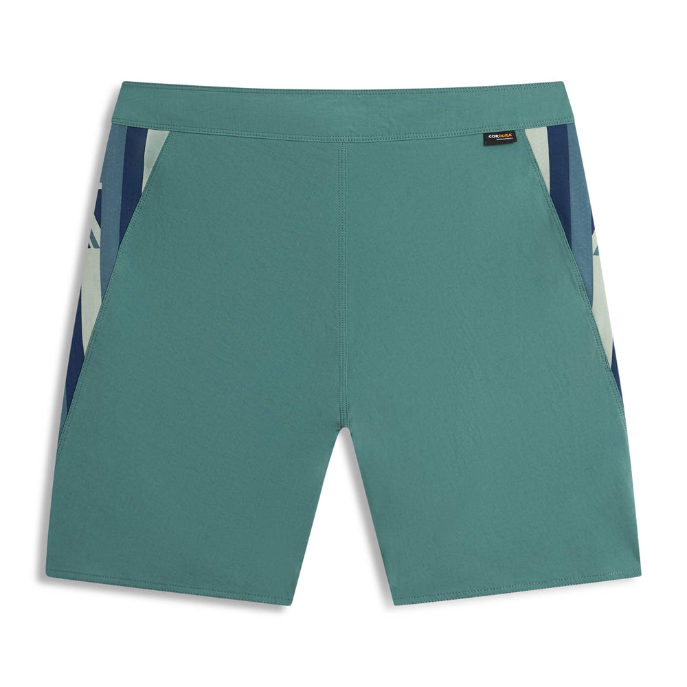 Color:Sea Blue-Florence Cordura® Airtex Pro Hawaii Boardshort -alt