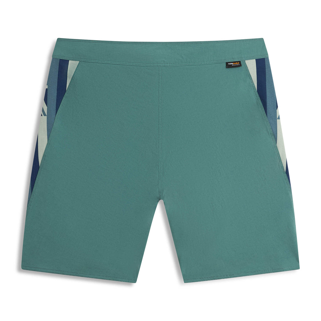 Color:Sea Blue-Florence Cordura® Airtex Pro Hawaii Boardshort -alt