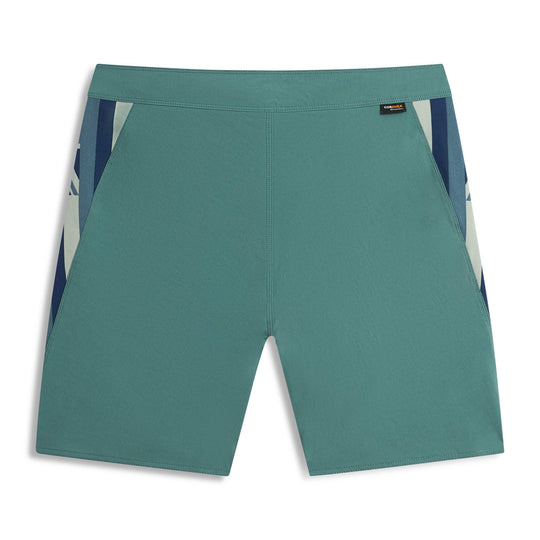Color:Sea Blue-Florence Cordura® Airtex Pro Hawaii Boardshort -alt