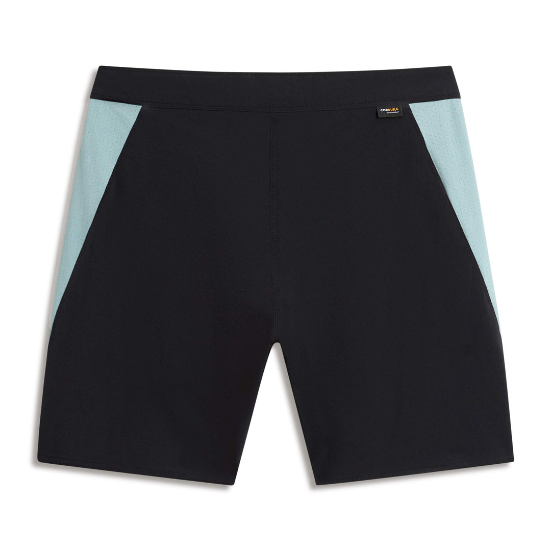 Color:Black / Lightest Sea Blue-Florence Cordura® Airtex Boardshort -alt