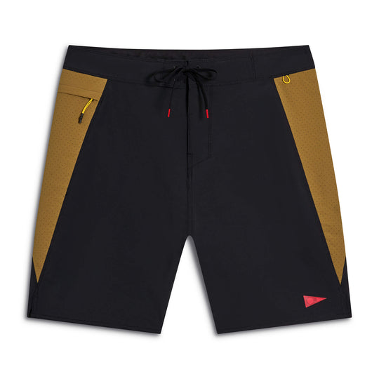 Color:Black / Tan-Florence Cordura® Airtex Boardshort