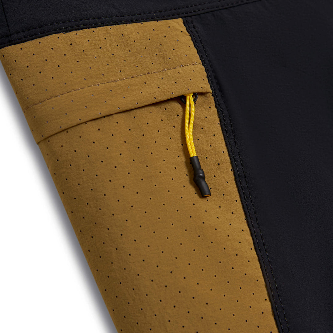 Color:Black / Tan-Florence Cordura® Airtex Boardshort