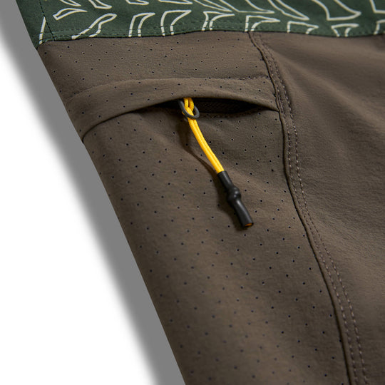 Color:Mountain Koa-Florence Cordura® Airtex Boardshort