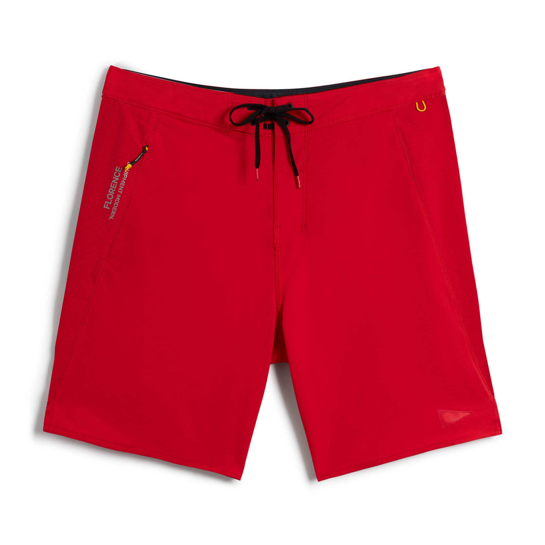 Color:Rescue Red-Florence Cordura® Airtex Boardshort