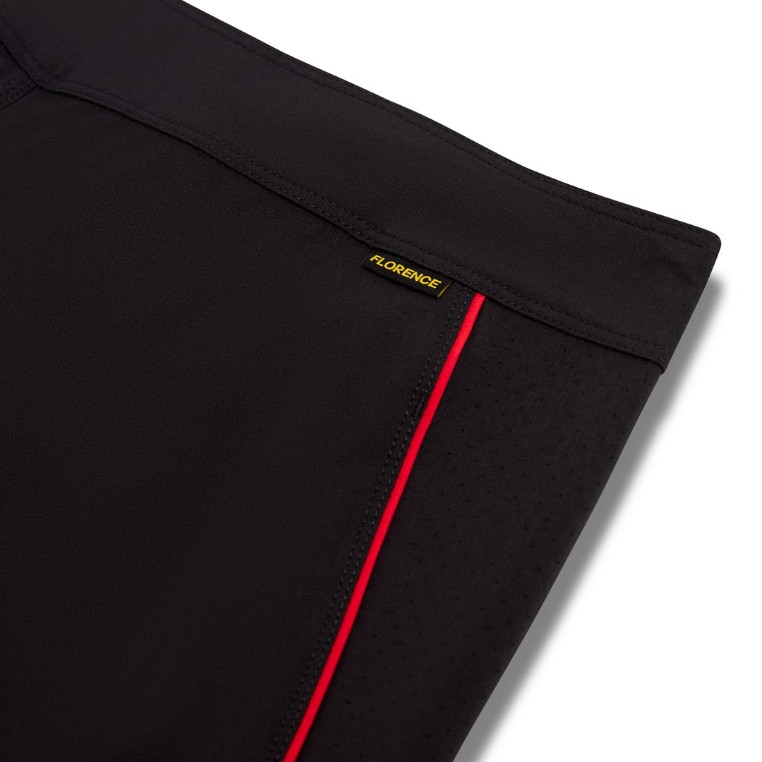 Color:Black Red-Airtex Gamma Boardshort