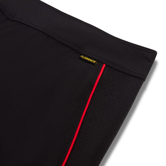 Color:Black Red-Airtex Gamma Boardshort