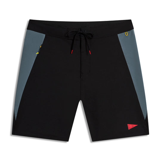 Color:Black/Storm-Florence F1 Standard Issue Boardshort