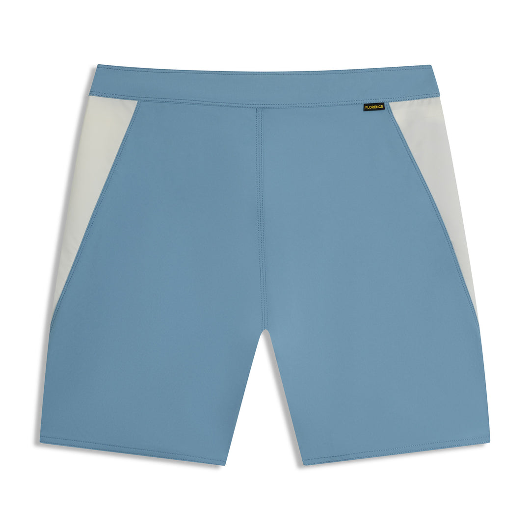 Color:Steel Blue-Florence F1 Standard Issue Boardshort -alt