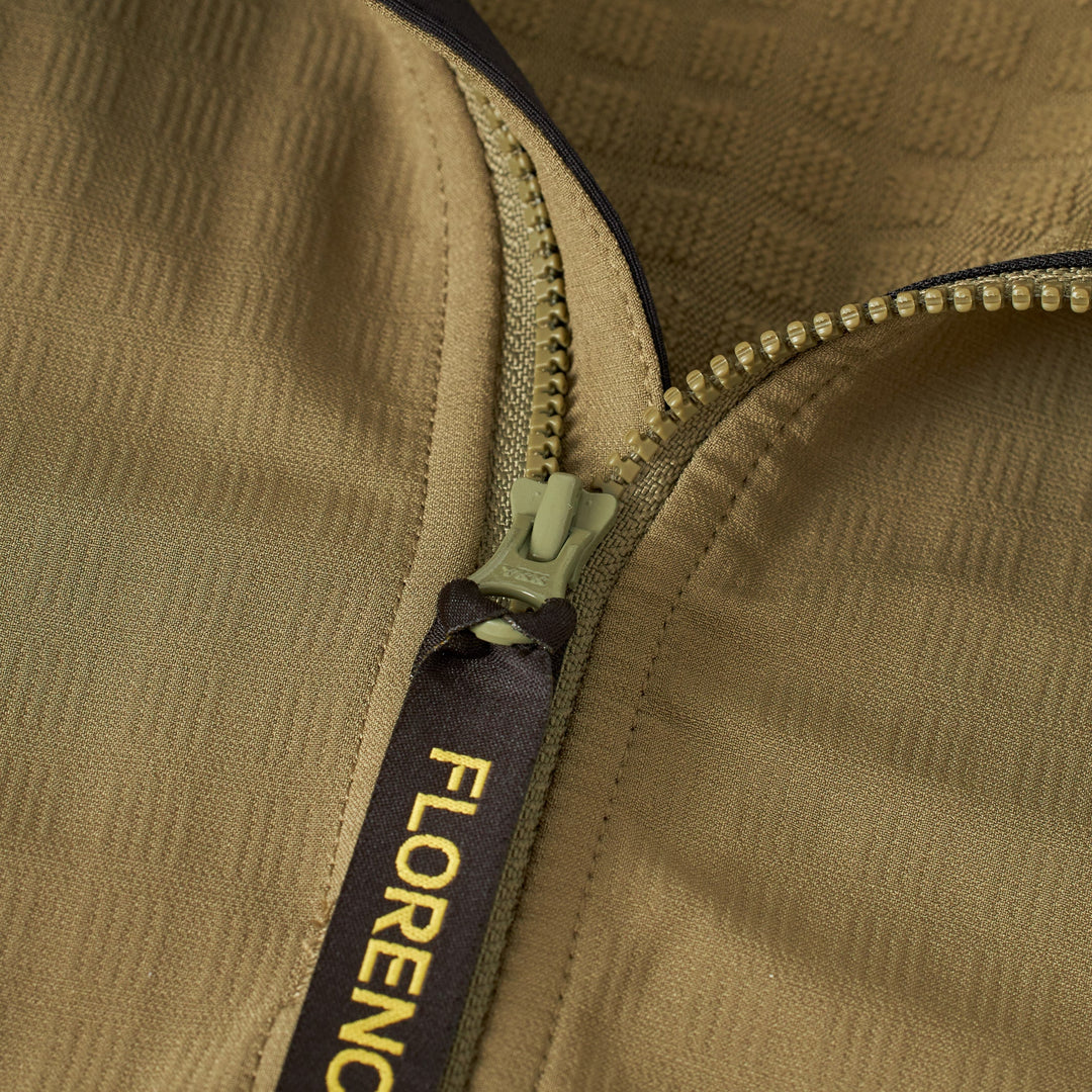 Color:Burnt Olive-Florence Stormfleece Pro Zip Hoodie