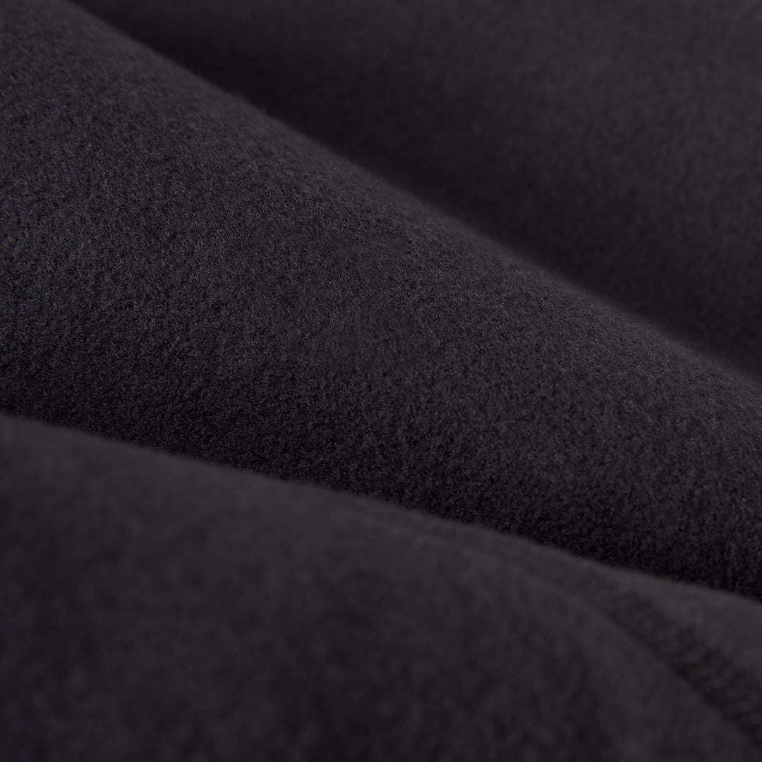 Color:Black-Polartec® Micro Fleece Half Zip