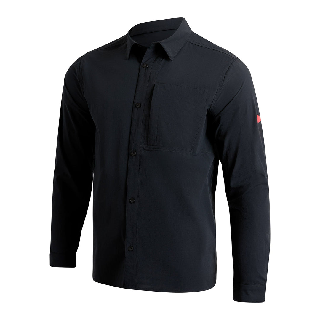 Color:Black-Florence Airtex Expedition Long Sleeve Shirt