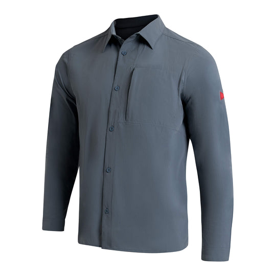 Color:Storm-Florence Airtex Expedition Long Sleeve Shirt 
