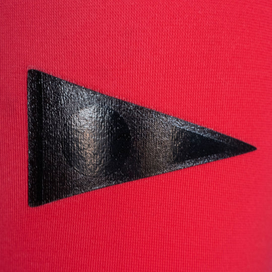 Color:Red-Florence Long Sleeve Utility Pocket Hooded Rashguard