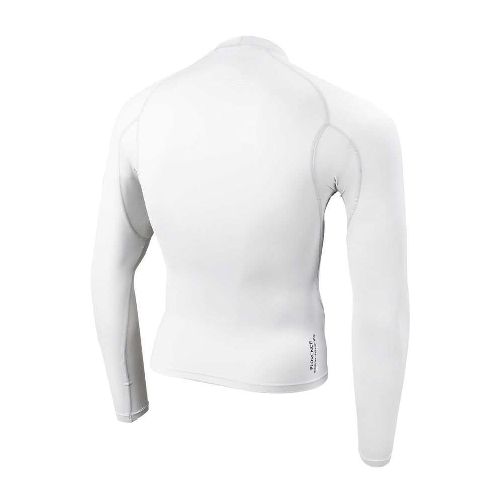 Color:White-Florence Marine X Long Sleeve Rashguard -alt
