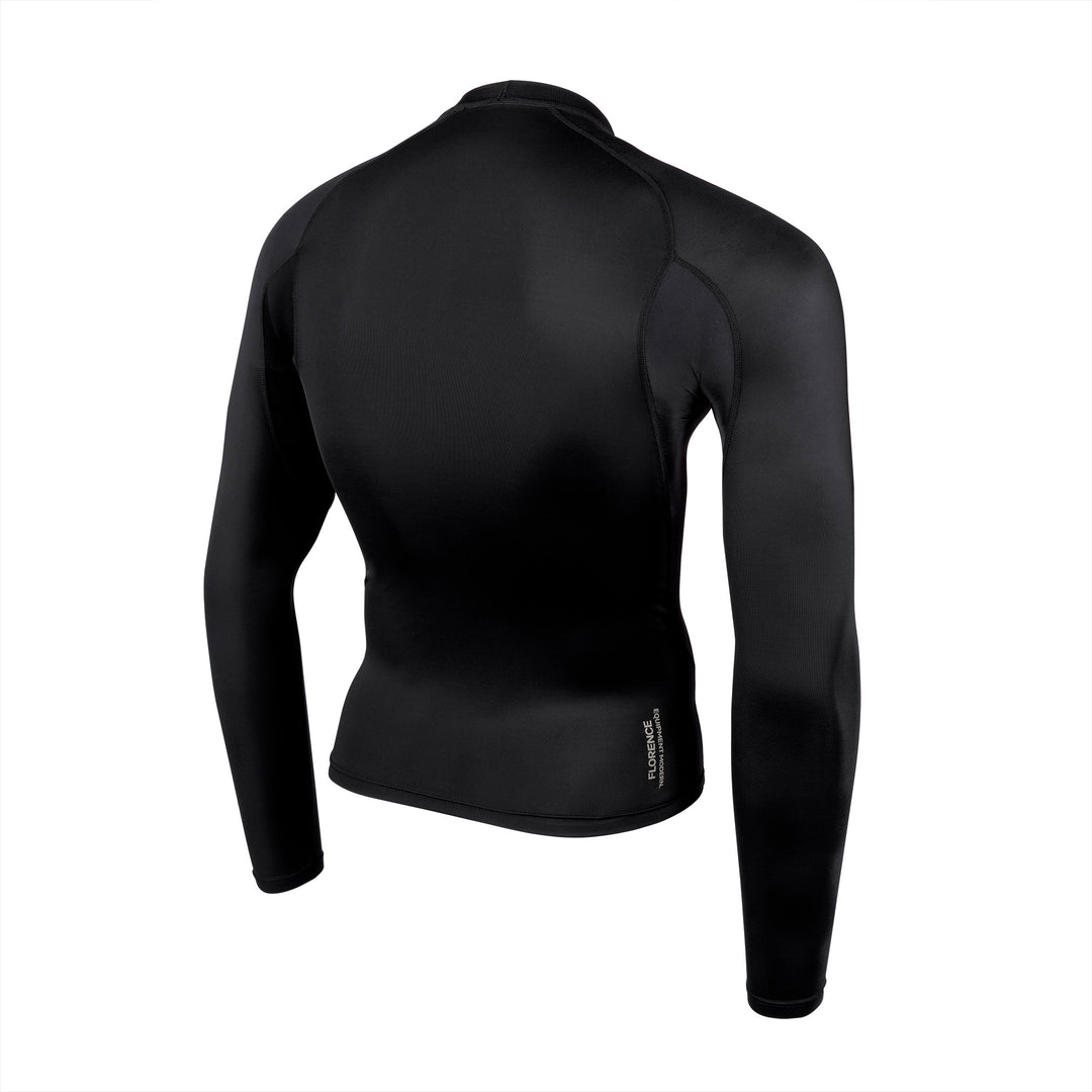 Color:Black-Florence Windshield Long Sleeve Rashguard-alt