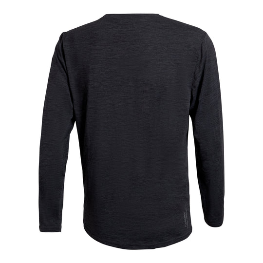 Color:Heather Charcoal-Florence Airtex Long Sleeve Shirt