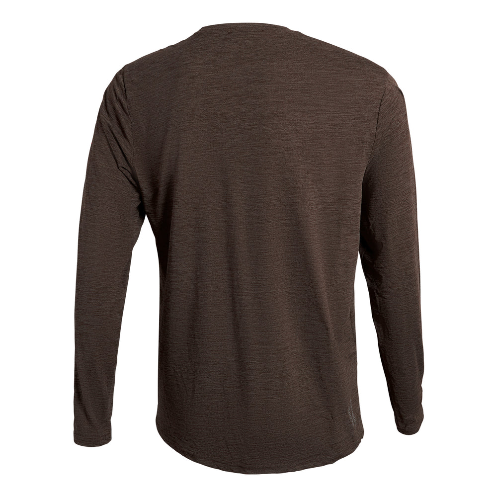Color:Heather Pumice-Florence Airtex Long Sleeve Shirt -alt