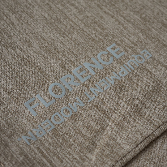 Color:Heather Vintage Khaki-Florence Airtex Hooded Long Sleeve Shirt