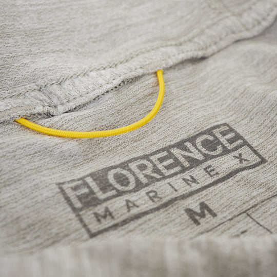 Color:Light Heather Grey-Florence Airtex Hooded Long Sleeve Shirt