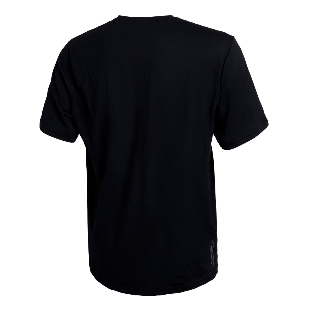 Color:Black-Florence Airtex Short Sleeve Shirt