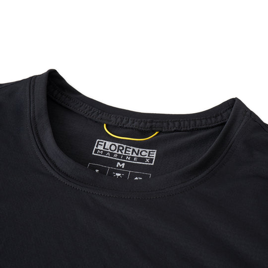 Color:Black-Florence Airtex Short Sleeve Shirt-alt