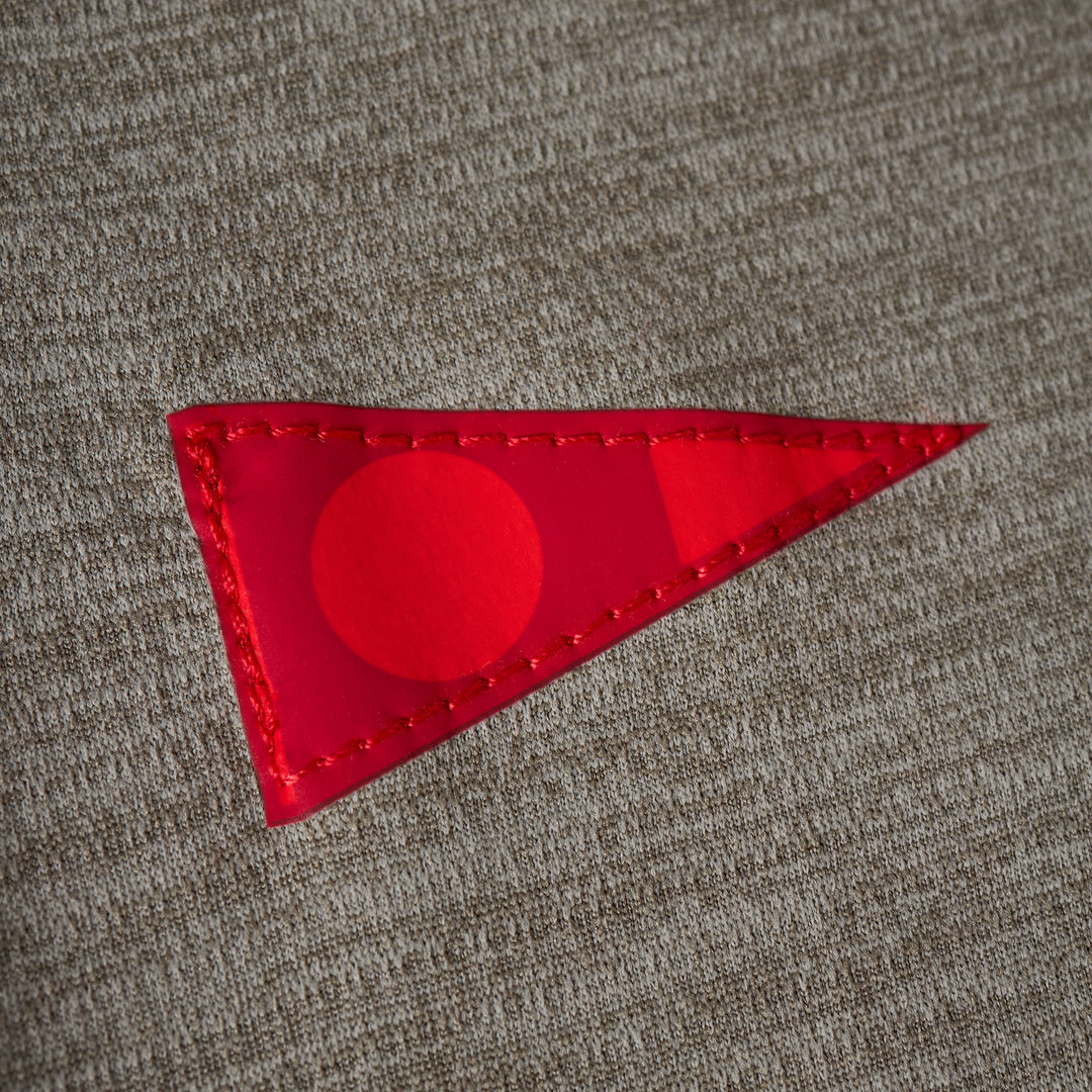 Color:Heather Vintage Khaki-Florence Airtex Short Sleeve Shirt