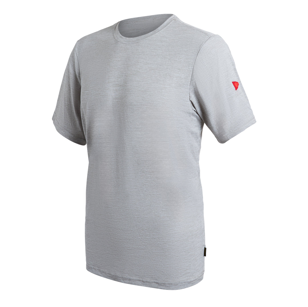 Color:Light Heather Grey-Florence Airtex Short Sleeve Shirt