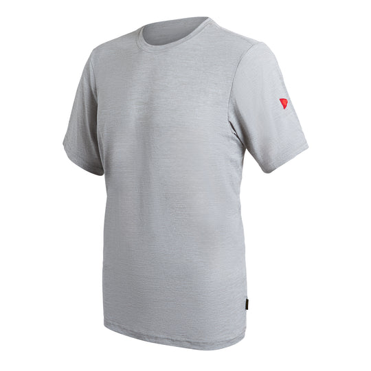 Color:Light Heather Grey-Florence Airtex Short Sleeve Shirt