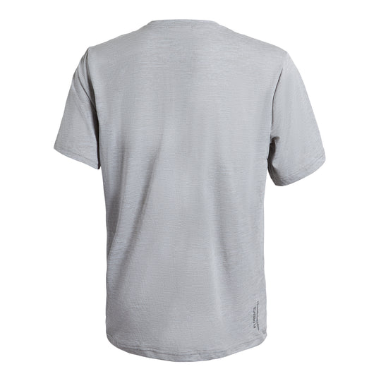 Color:Light Heather Grey-Florence Airtex Short Sleeve Shirt