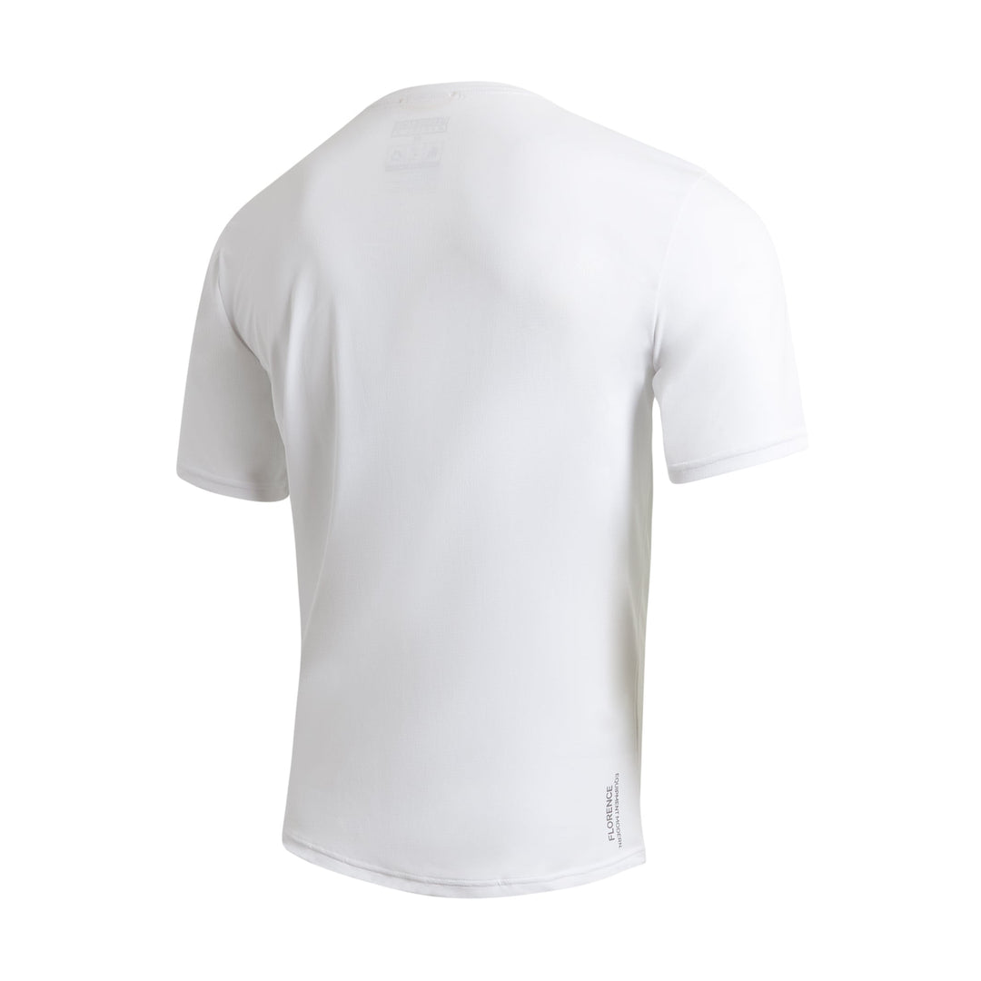 Color:White-Florence Airtex Short Sleeve Shirt -alt