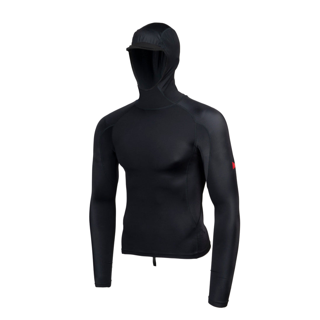 Color:Black-Florence Marine X Long Sleeve Hooded Rashguard
