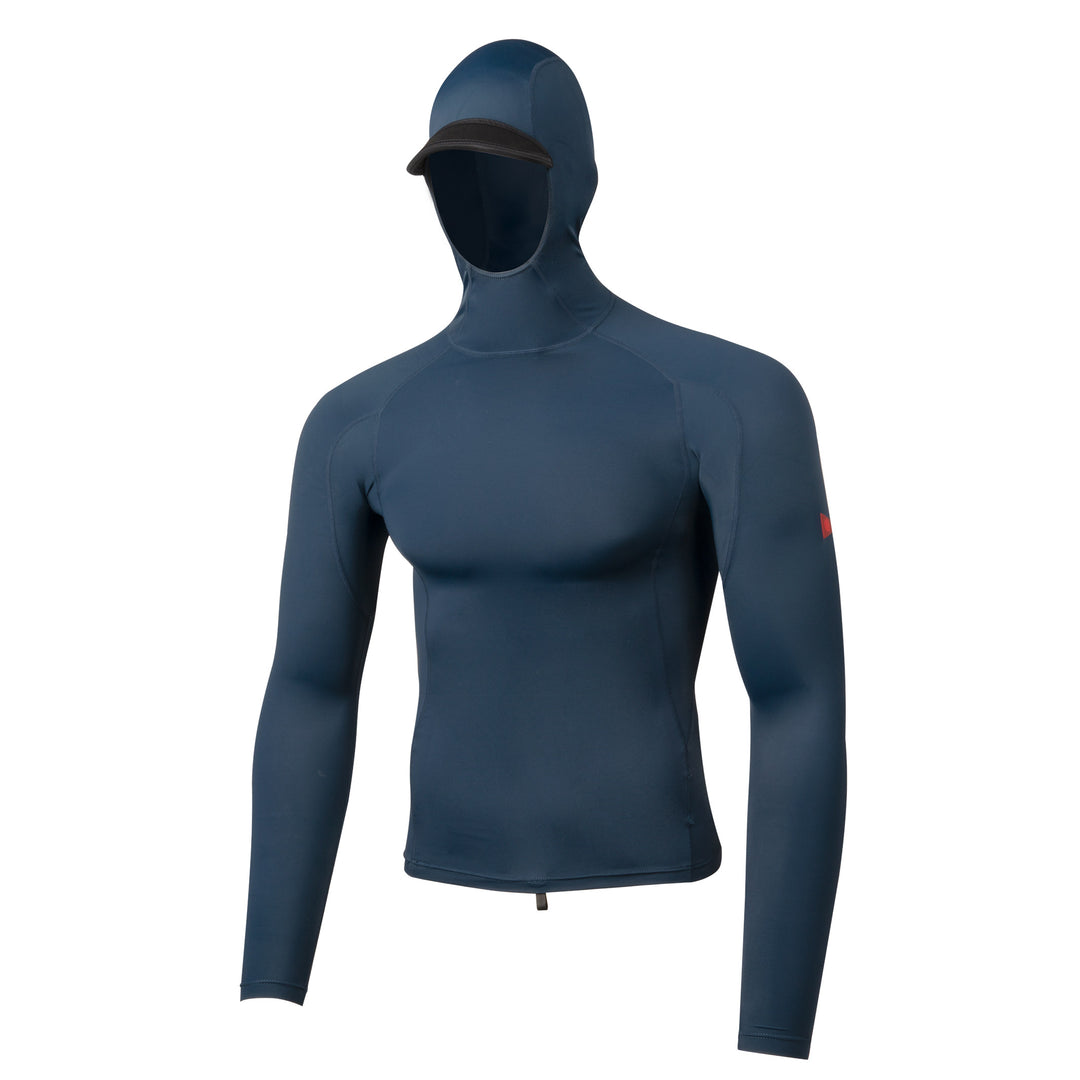 Color:Dark Navy-Florence Marine X Long Sleeve Hooded Rashguard