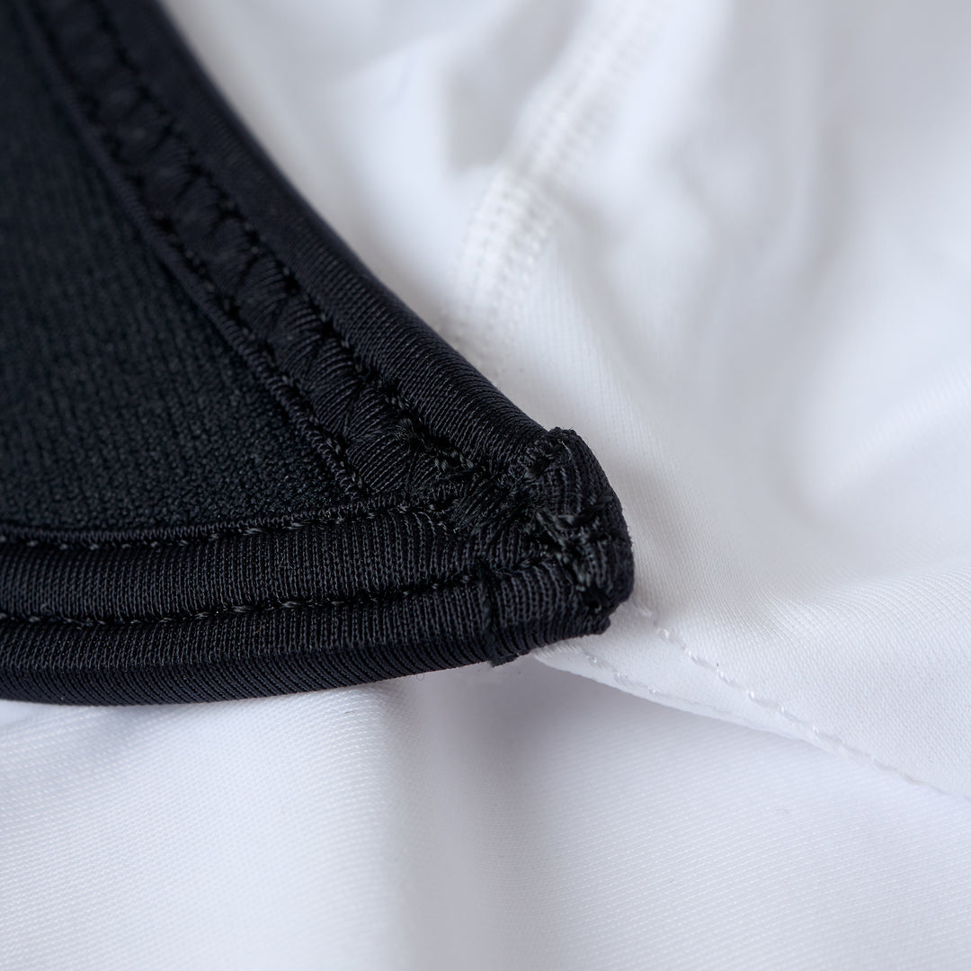 Color:White-Florence Marine X Long Sleeve Hooded Rashguard