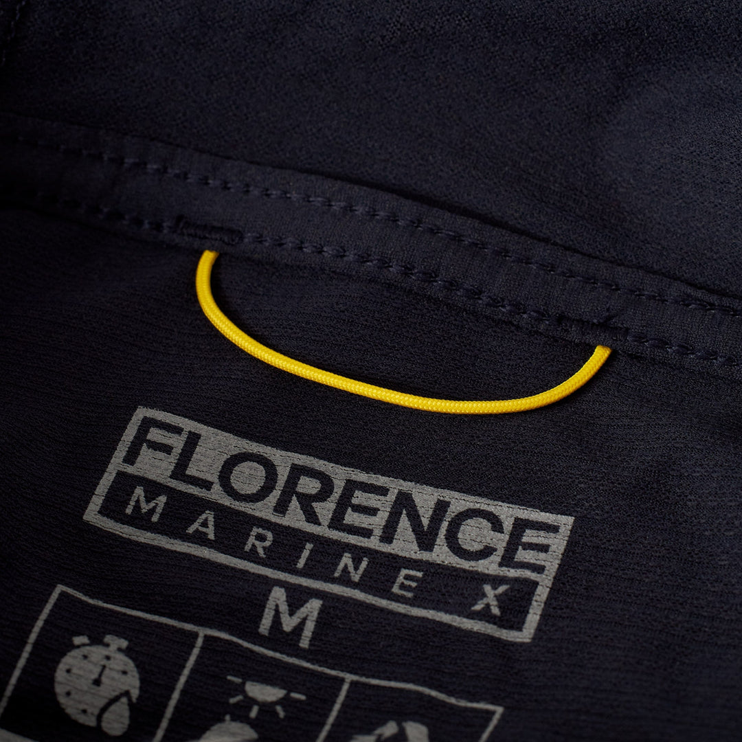 Color:Department Navy-Florence Airtex Collared Short Sleeve Shirt