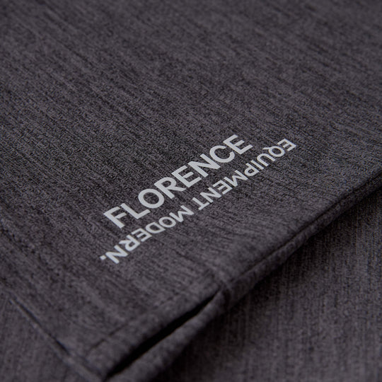 Color:Heather Charcoal-Florence Airtex Collared Short Sleeve Shirt
