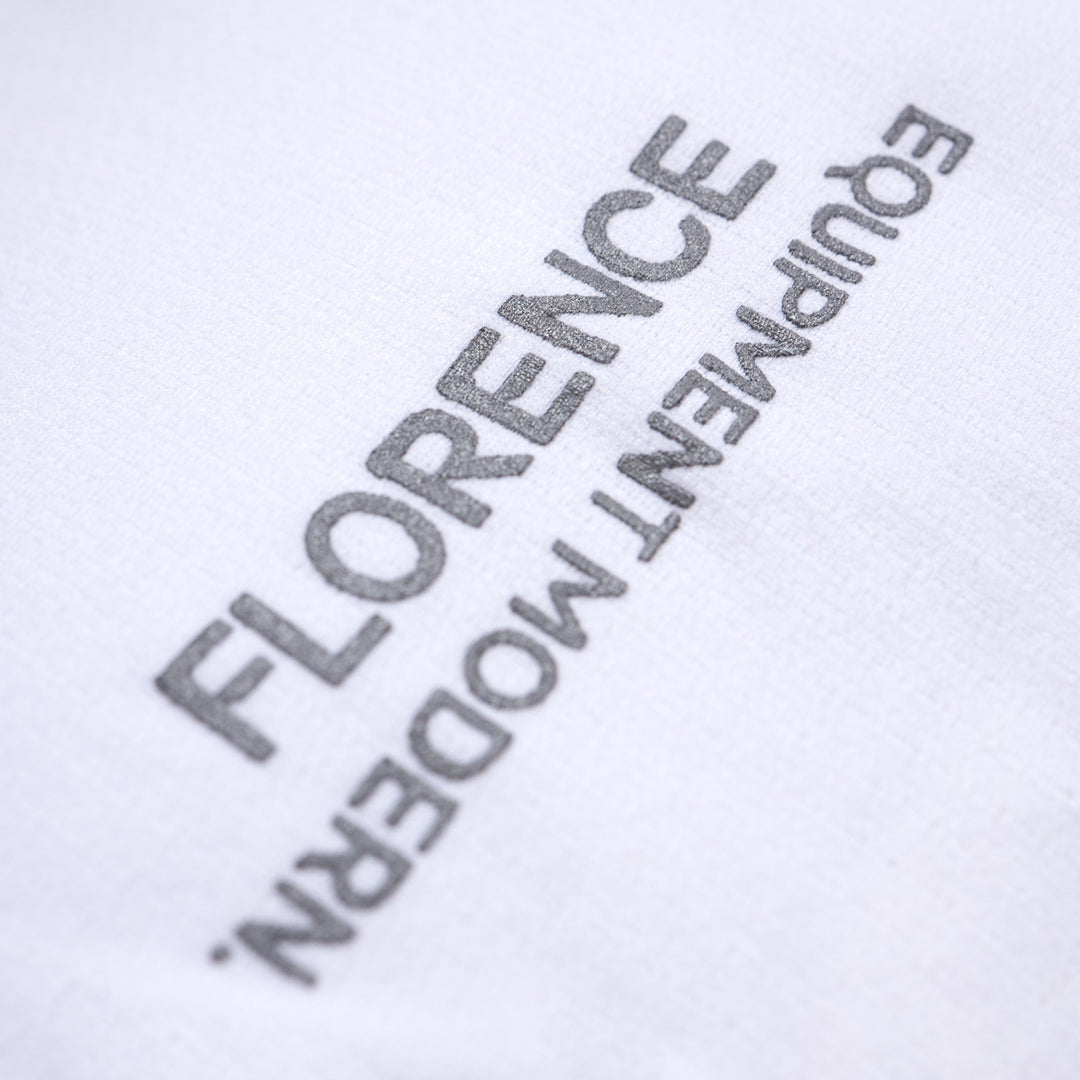 Color:White-Florence Airtex Collared Short Sleeve Shirt