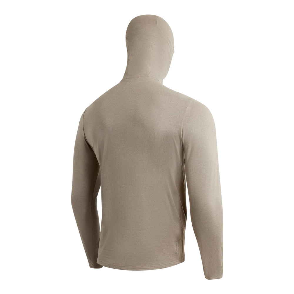 Color:Heather Vintage Khaki-Florence Adapt Long Sleeve Balaclava UPF Shirt -alt