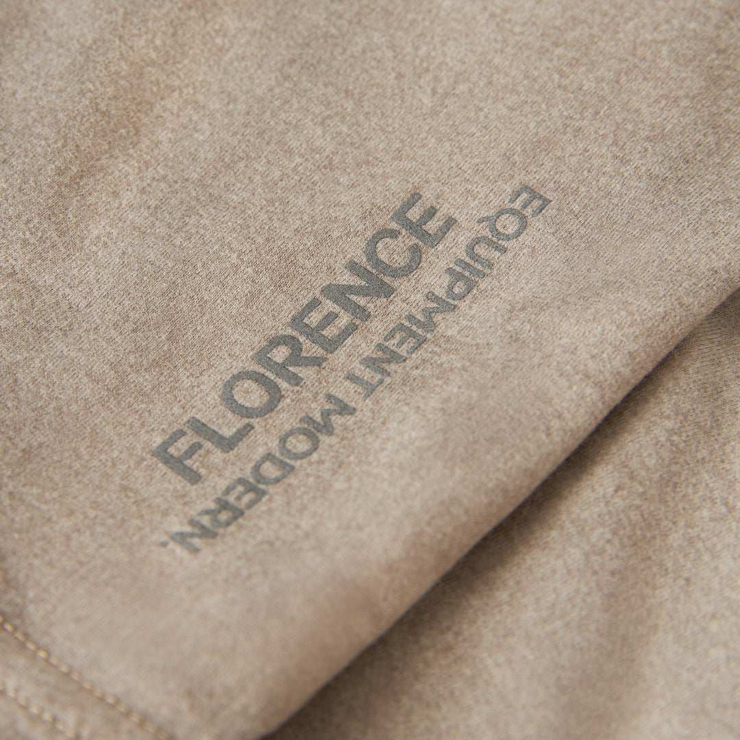 Color:Heather Vintage Khaki-Florence Adapt Long Sleeve Balaclava UPF Shirt