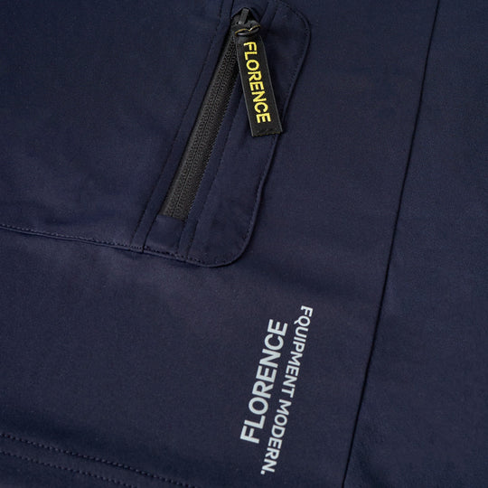Color:Department Navy-Florence Sun Pro LS Hooded Max UPF Shirt