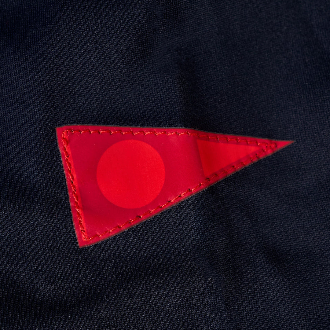 Color:Department Navy-Florence Sun Pro LS Crossover Hooded UPF Shirt