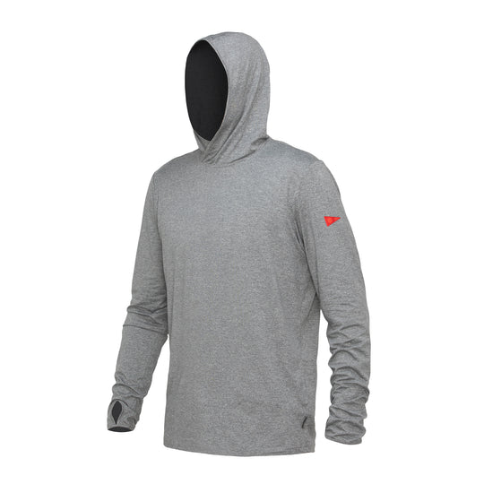 Color:Light Heather Grey-Florence Sun Pro Adapt L/S UPF Shirt