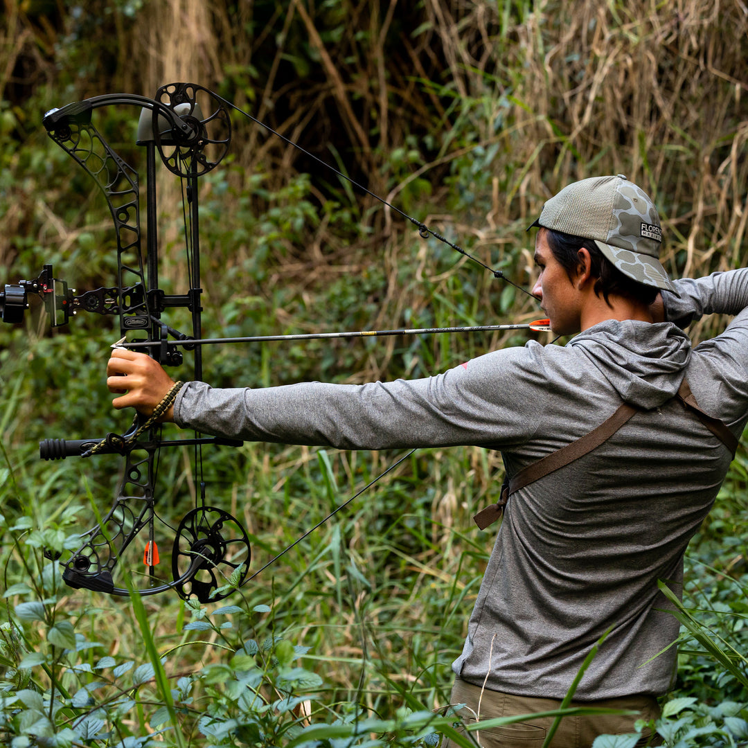 Color:Light Heather Grey-Florence Sun Pro Adapt L/S UPF Shirt-alt