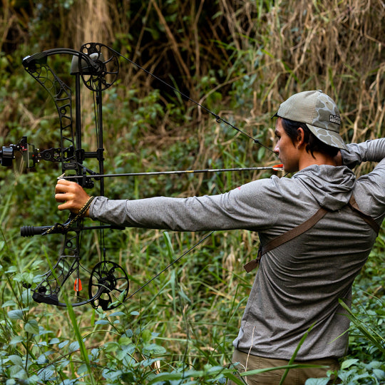 Color:Light Heather Grey-Florence Sun Pro Adapt L/S UPF Shirt-alt