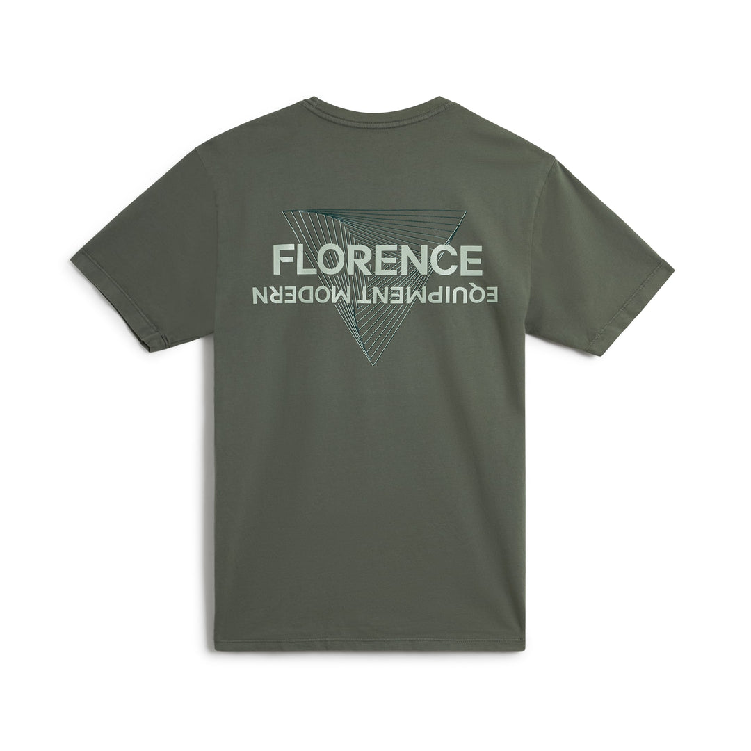 Color:Dark Sage-Florence Meridian T-Shirt -alt
